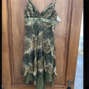 Sue Wong Strapless Sequin Dress